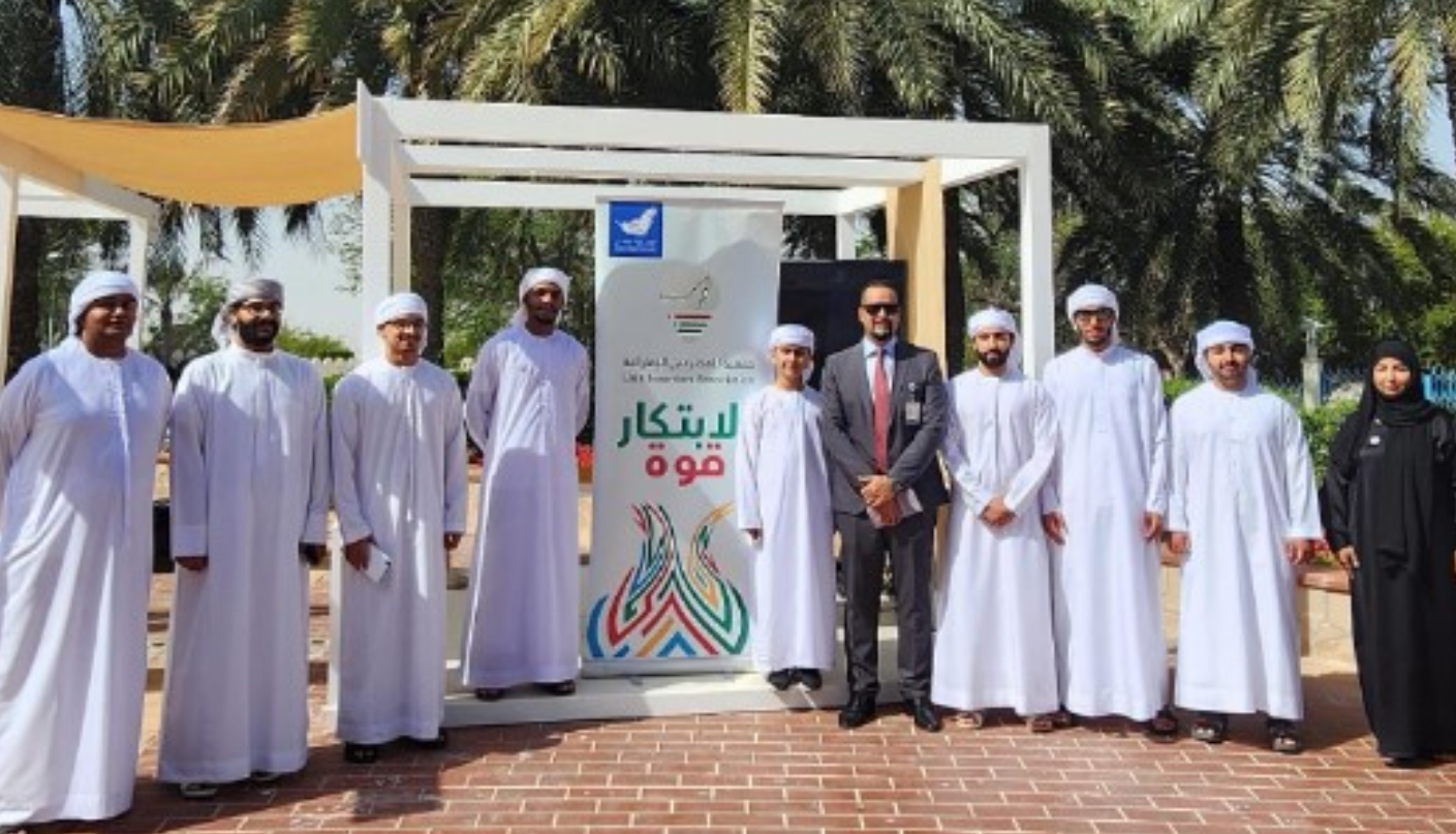 جمعية المخترعين الإماراتيين في معرض مكتبة الوثبة.